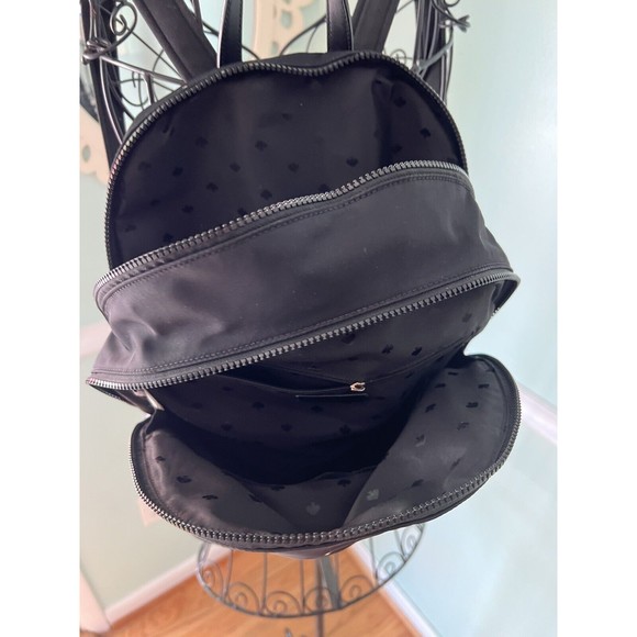 Kate Spade New York Leather Trim backpack - Black Backpacks  Kate Spade New York Backpack Nylon black leather trim